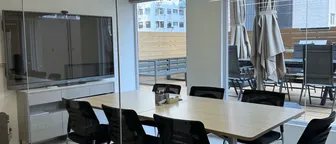 Meeting room in Space 88, a coworking space in Mong Kok, Hong Kong